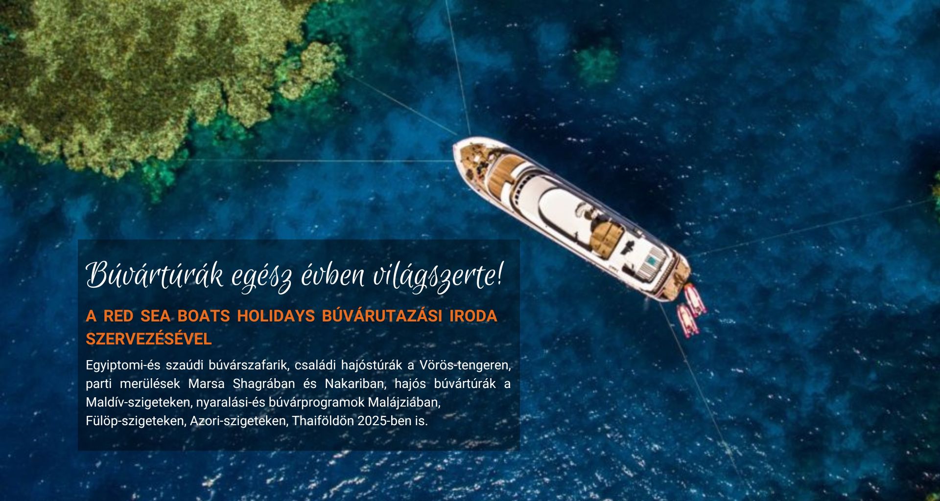 Red Sea Boats Holidays Idedgenforgalmi Kereskedelmi Es Szolgaltato Kft logo